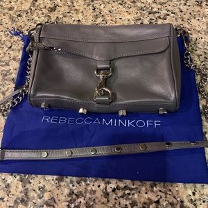 Rebecca Minkoff Small MAC Grey Bag